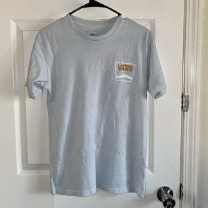 Light blue Vans tee